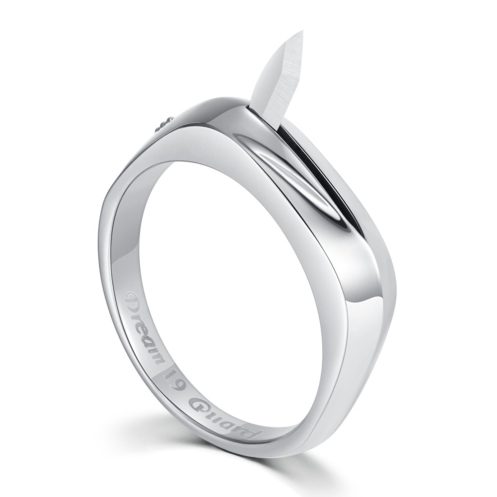 Multifunctional Titanium Steel Defense Ring