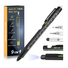 Black 9-in-1 Pen