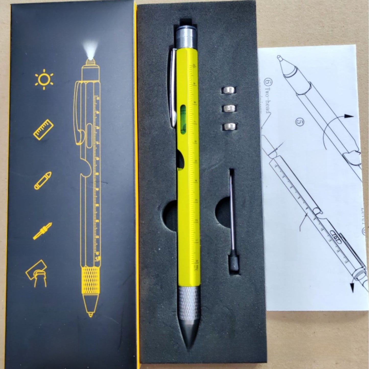 Multifunctional tool pen