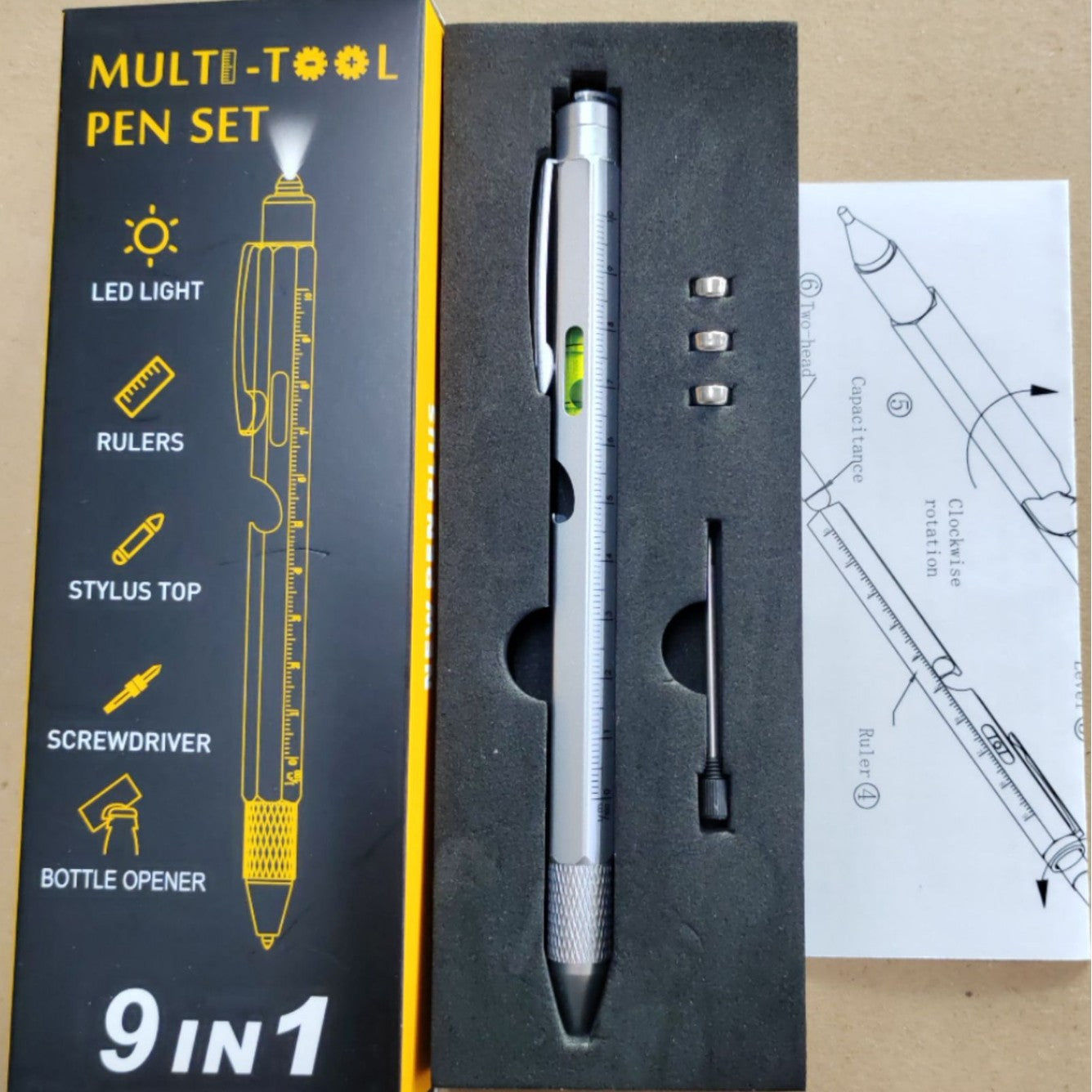 Multifunctional tool pen