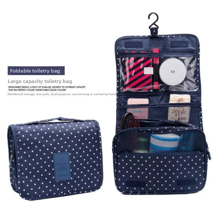 Multifunctional travel toiletry bag