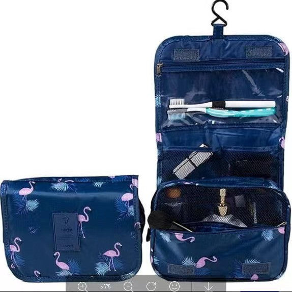 Multifunctional travel toiletry bag
