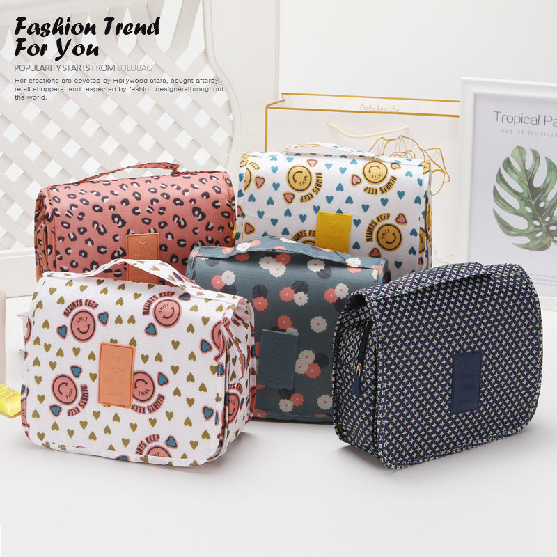 Multifunctional travel toiletry bag