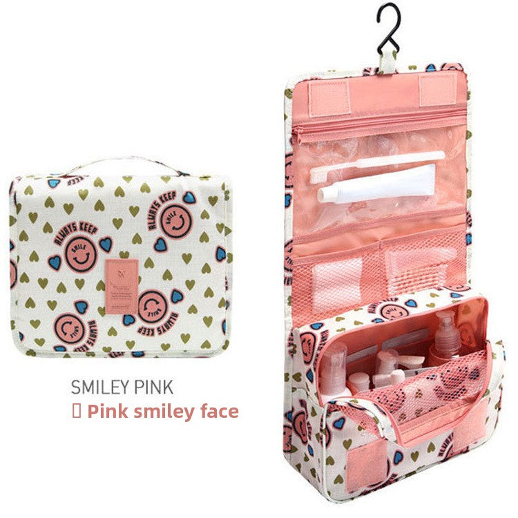 Multifunctional travel toiletry bag