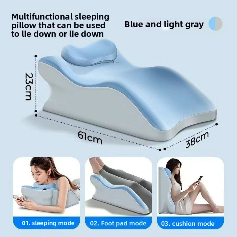 Multifunctional Triangular Pillow for Couples