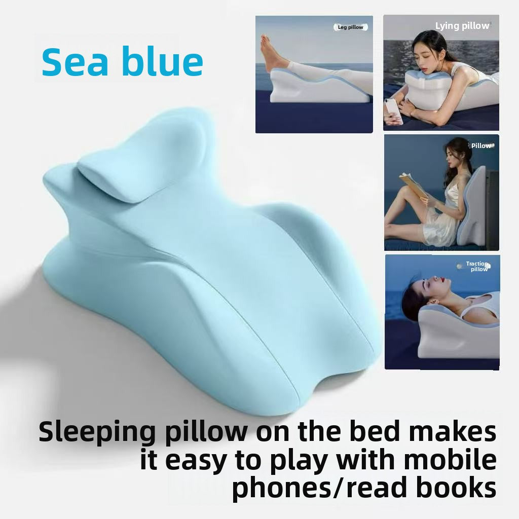 Multifunctional Triangular Pillow for Couples