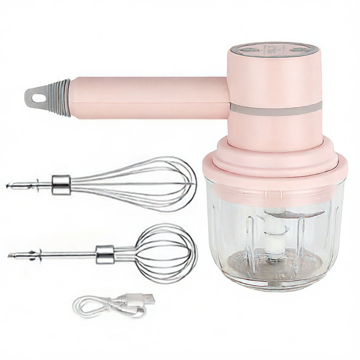 Multifunctional USB Electric Food Mixer and Cleaner