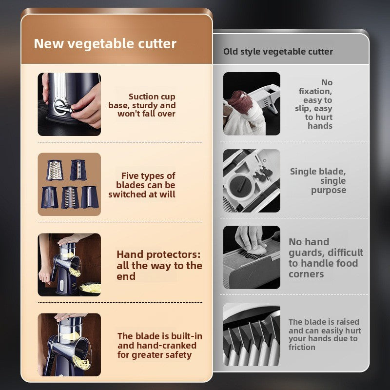 multifunctional vegetable cutter