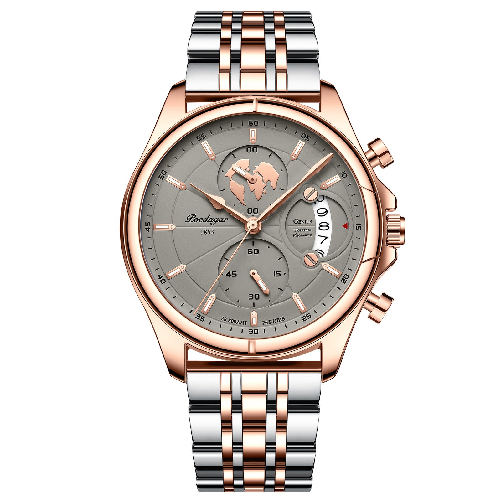 Multifunctional Waterproof Mens Sport Watch