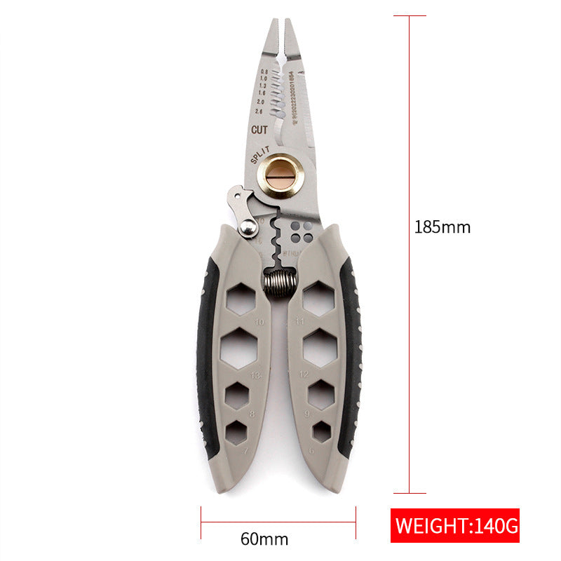 Multifunctional wire stripper