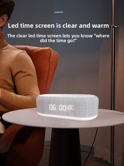 Multifunctional Wireless Charging Desk Clock