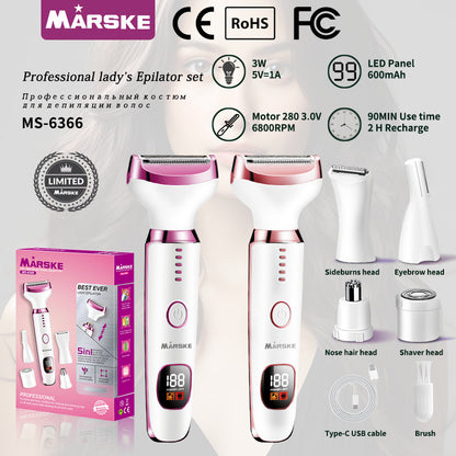 multifunctional women's shaver