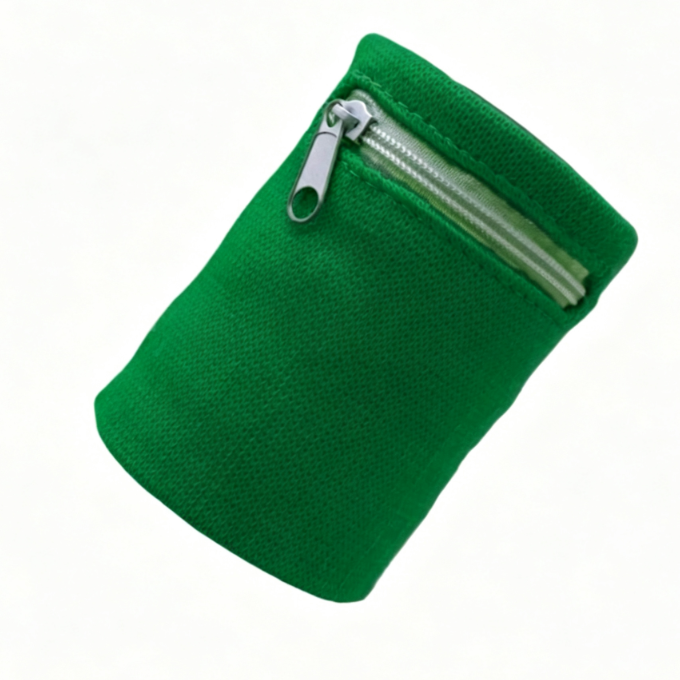 Multifunctional Zipper Sports Wristband for Running Cycling