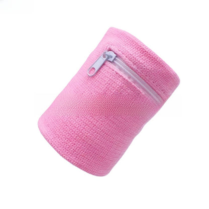 Multifunctional Zipper Sports Wristband for Running Cycling