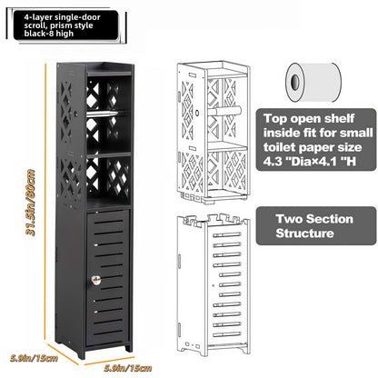 Multilayer Bathroom Storage Cabinet