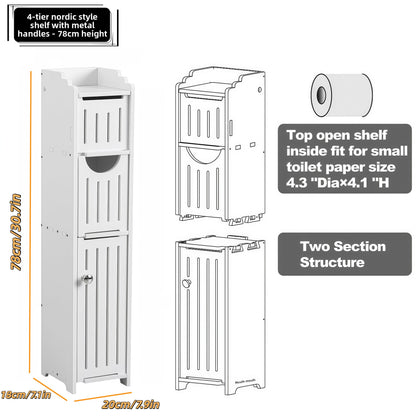 Multilayer Bathroom Storage Cabinet