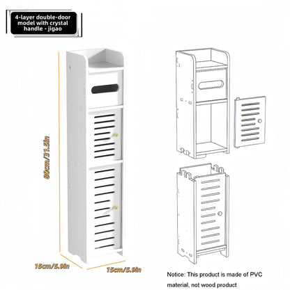 Multilayer Bathroom Storage Cabinet