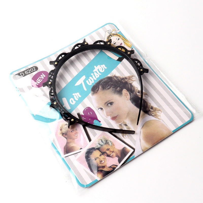 Multilayer Braided Hair Headband
