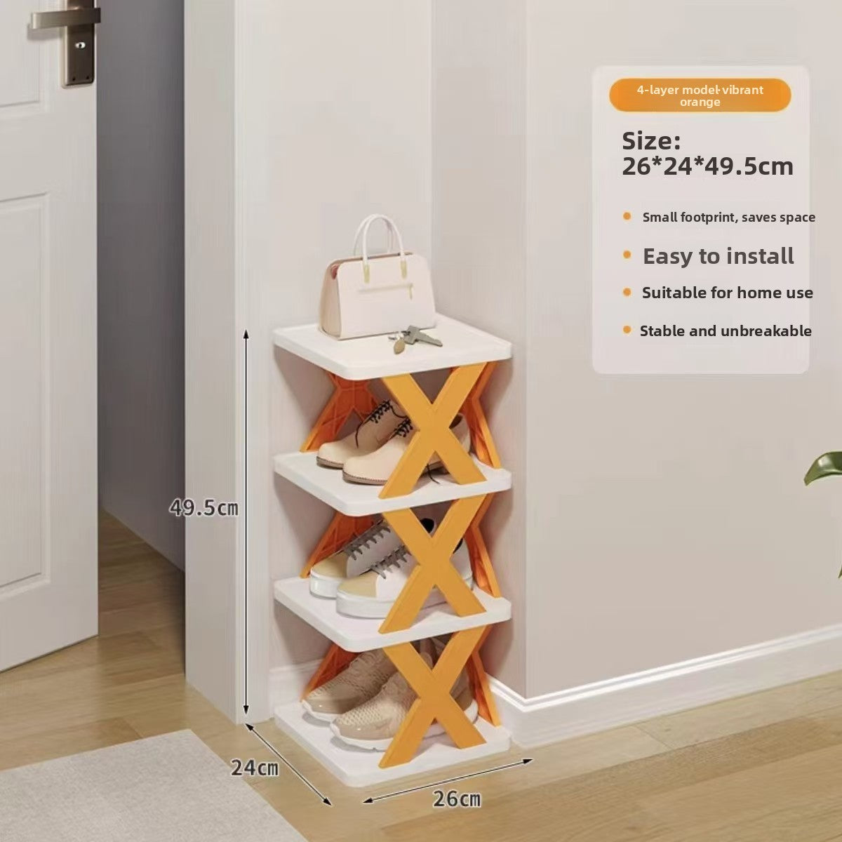 Multilayer Corner Shoe Rack