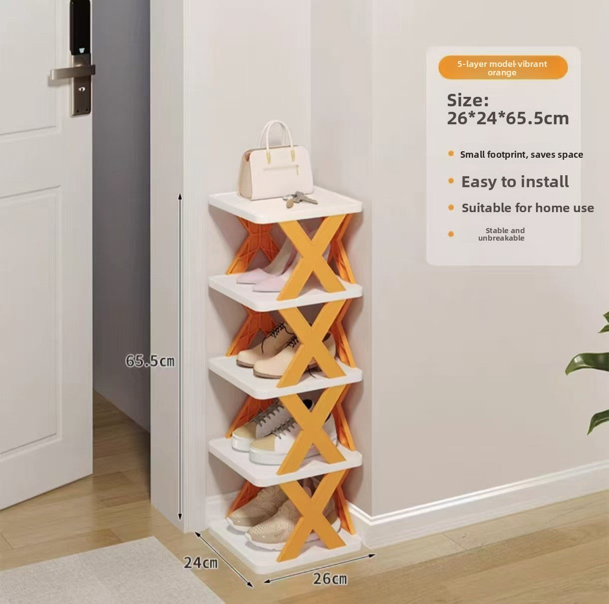 Multilayer Corner Shoe Rack