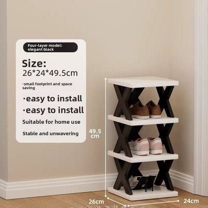 Multilayer Corner Shoe Rack