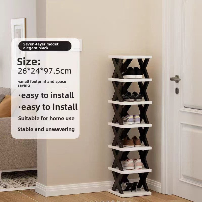 Multilayer Corner Shoe Rack