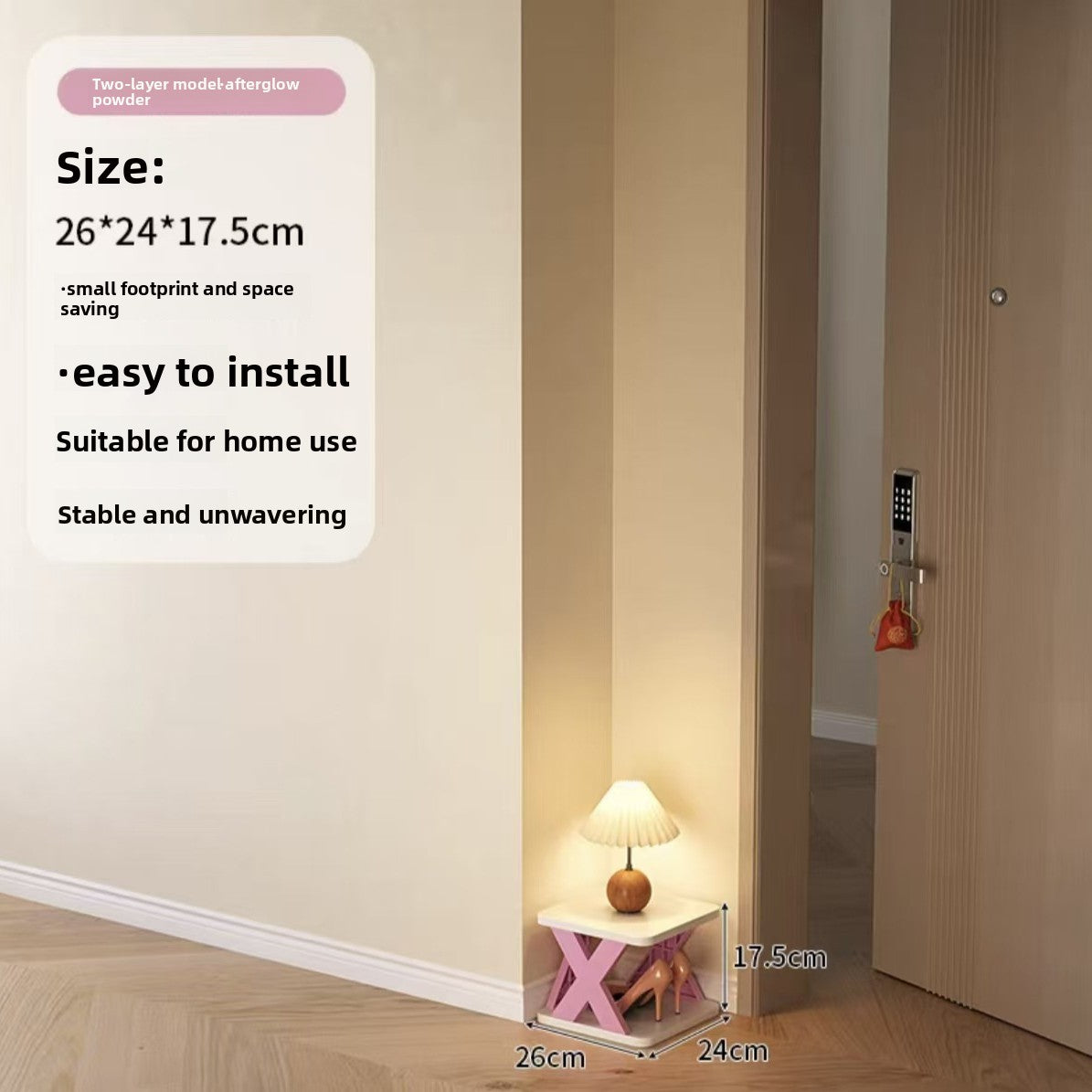 Multilayer Corner Shoe Rack