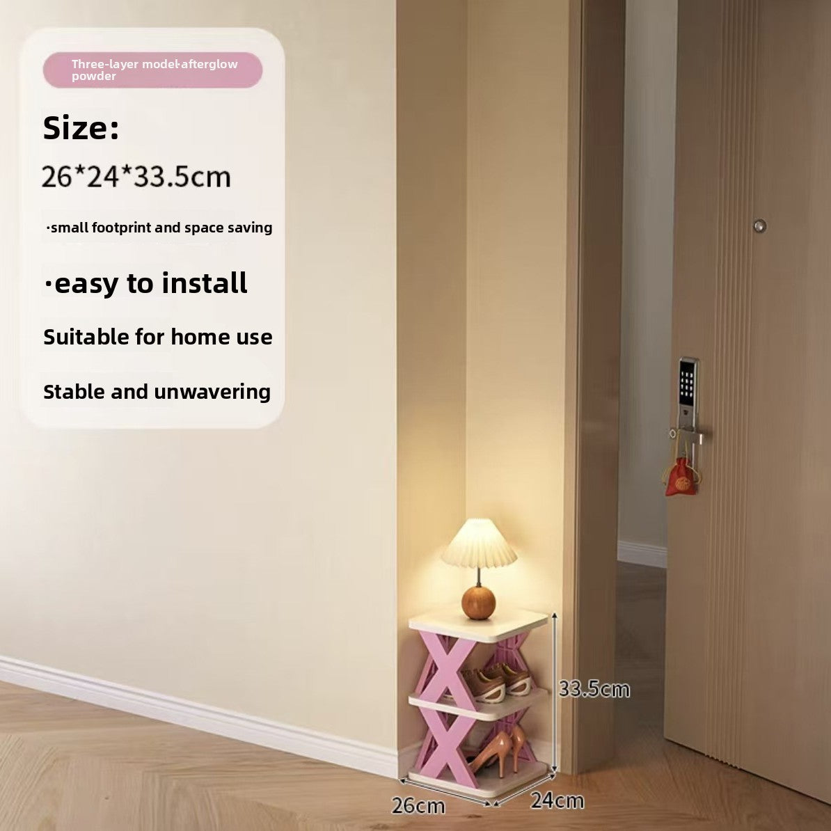 Multilayer Corner Shoe Rack