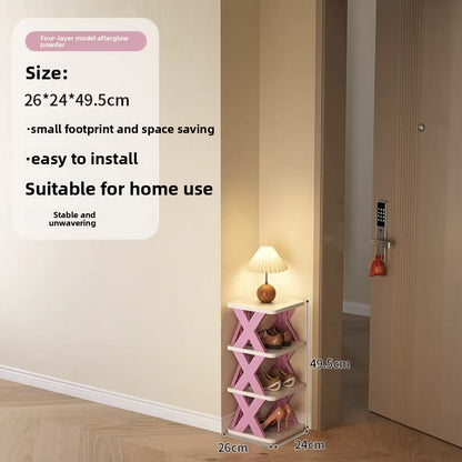 Multilayer Corner Shoe Rack