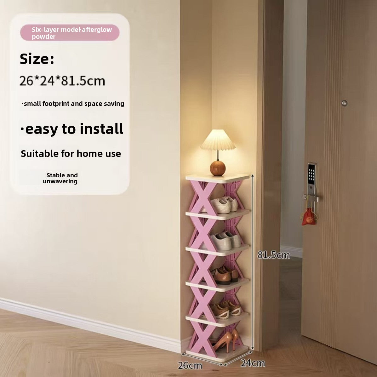Multilayer Corner Shoe Rack