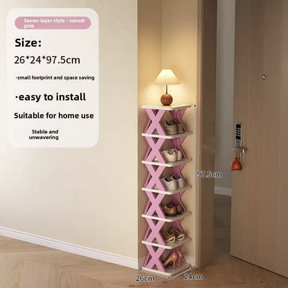 Multilayer Corner Shoe Rack
