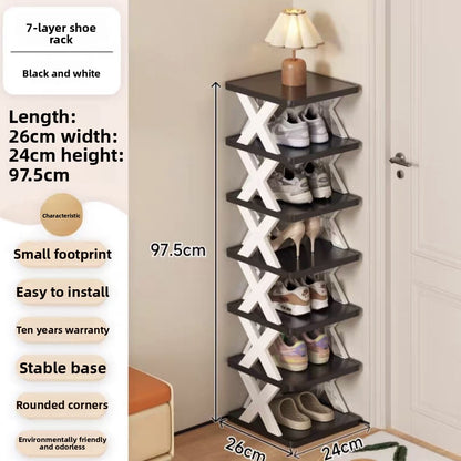 Multilayer Corner Shoe Rack