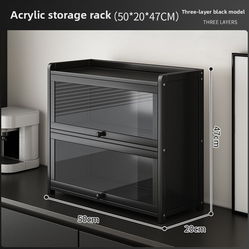 Multilayer Cup Storage Cabinet