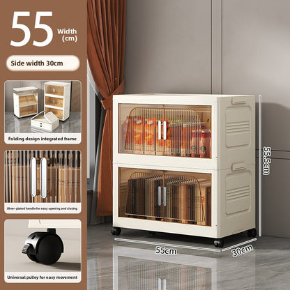 Multilayer Foldable Storage Cabinet