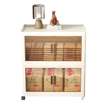 Multilayer Foldable Storage Cabinet