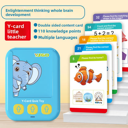 Multilingual Educational Card Reader with Voice Function