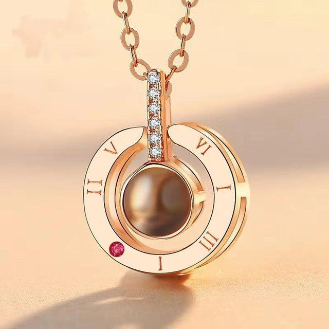 Multilingual Love Message Necklace