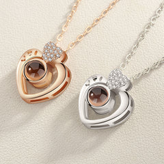 With all my heart for you Rose Gold