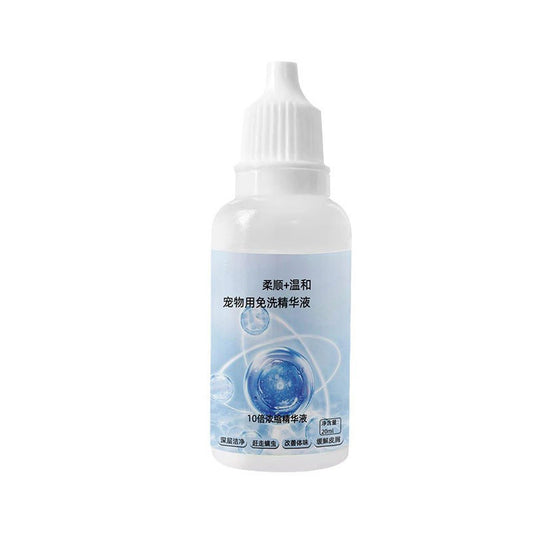 Multiple pet spray massage brushes