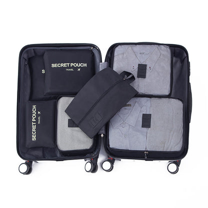 Multipurpose Travel Organizer Set with Compression Bags