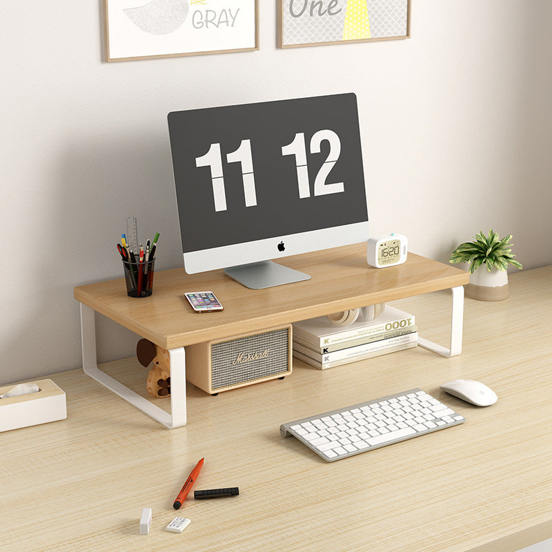Multipurpose Wooden Desktop Storage Rack