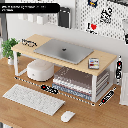 Multipurpose Wooden Desktop Storage Rack