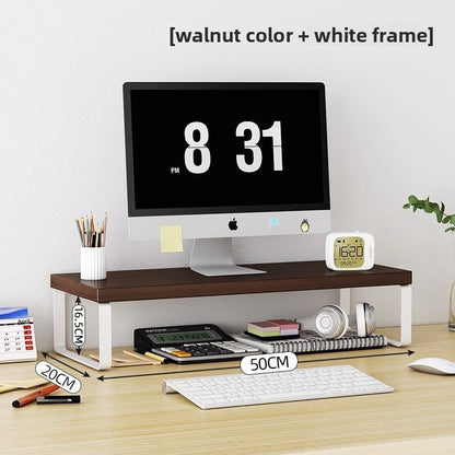 Multipurpose Wooden Desktop Storage Rack