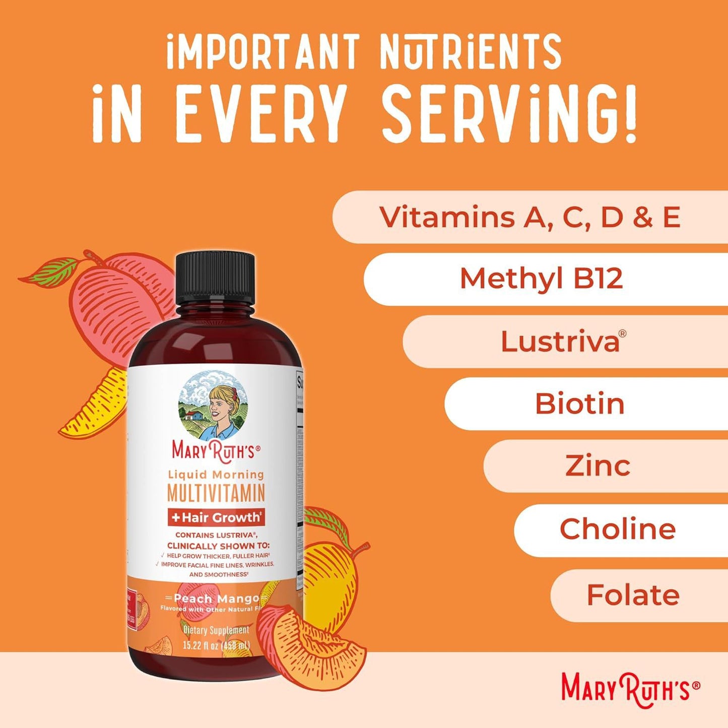 Multivitamin growth supplement