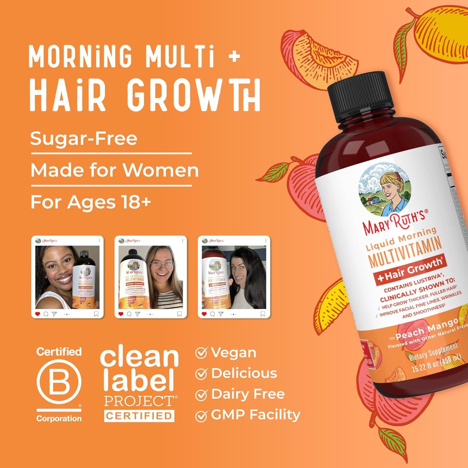 Multivitamin growth supplement