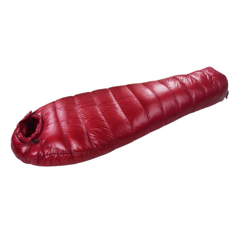 Mummy Down Sleeping Bag Outdoor Four Seasons Camping