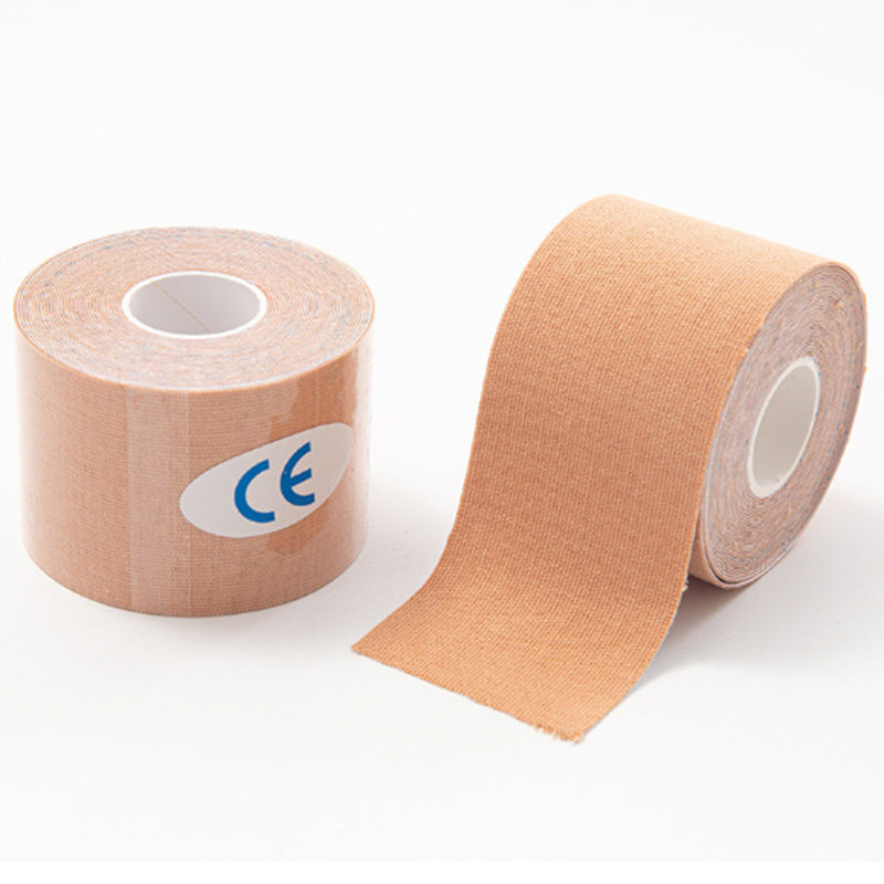 Muscle band with elastic fabric