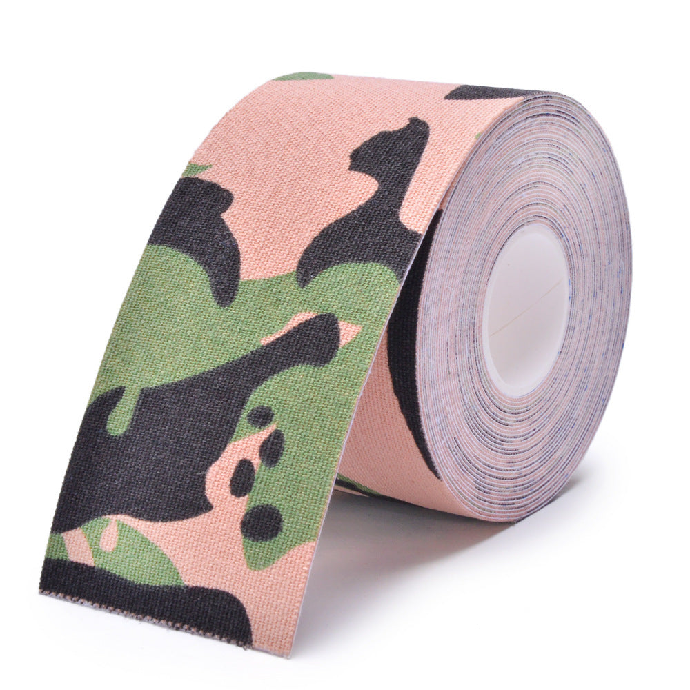 Muscle band with elastic fabric