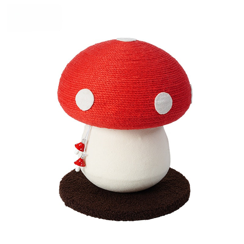 Mushroom Cat Climbing Frame with Scratching Post