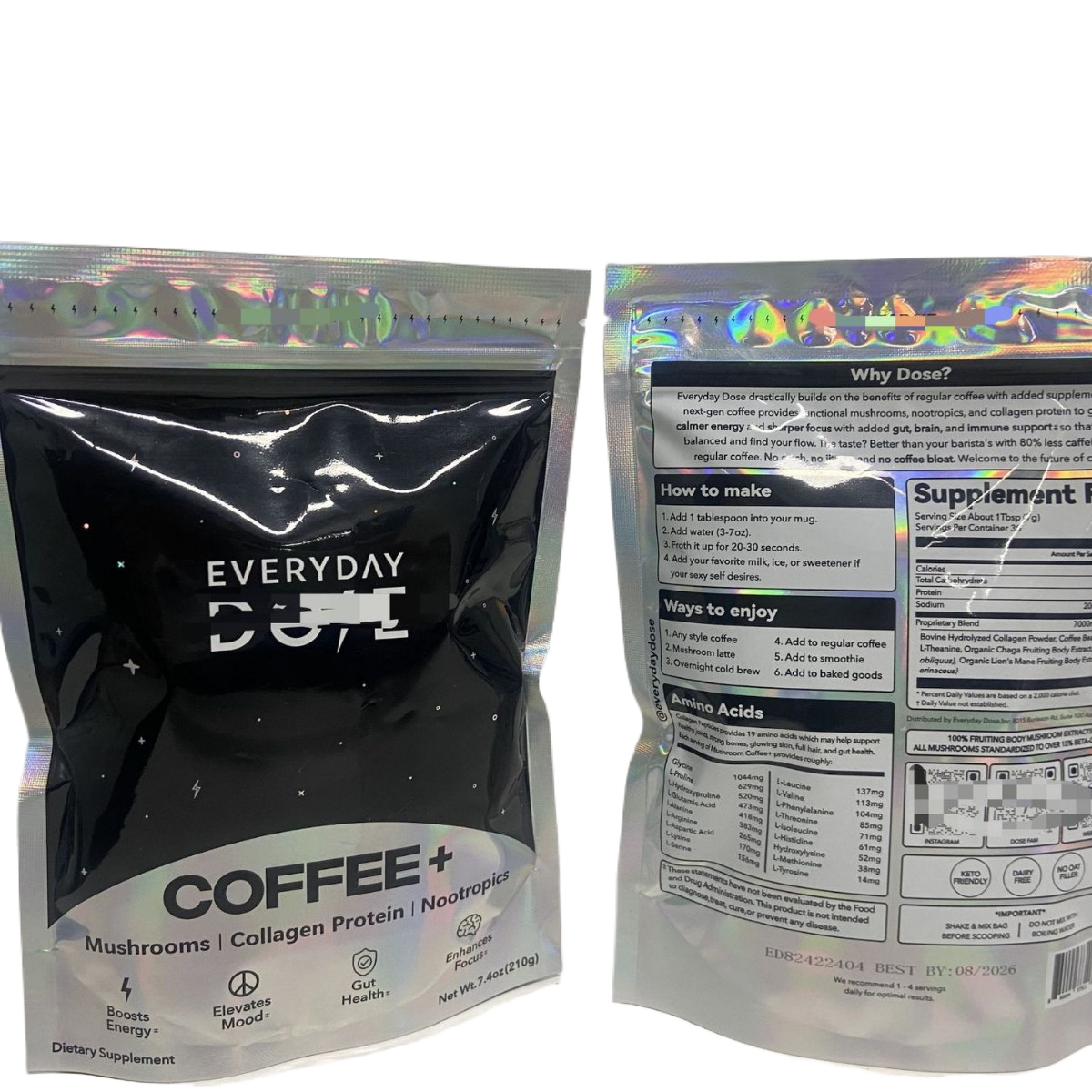 Mushroom Coffee Powder Light Roast